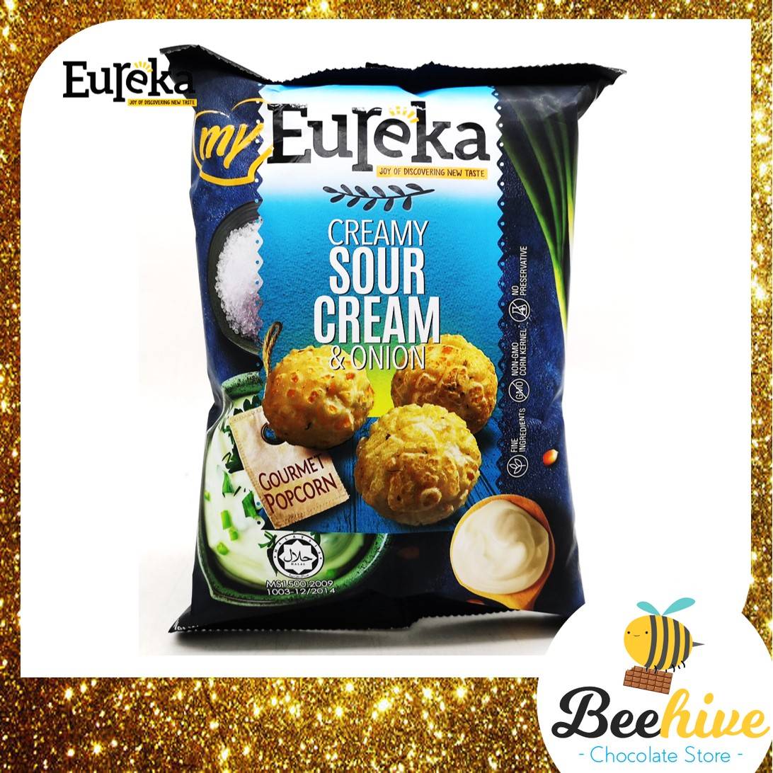 Eureka Popcorn Creamy Sour Cream & Onion 80g